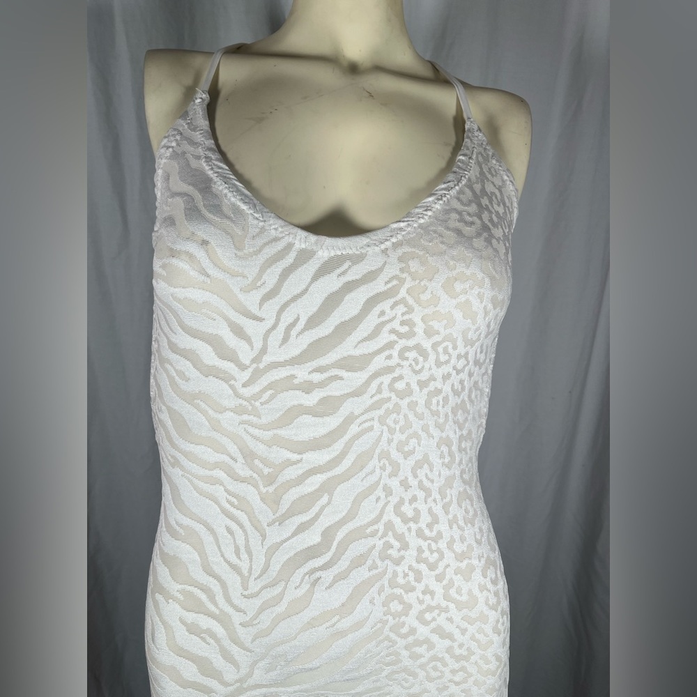 GoGo/ exotic dancer White stretch size small dress